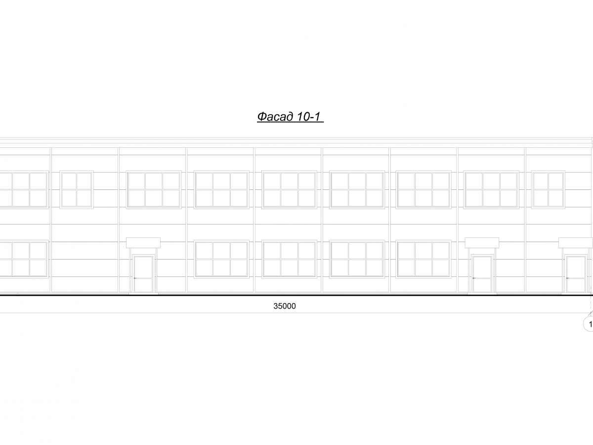 3D визуализация Здание АБК из сэндвич-панелей - фото 10