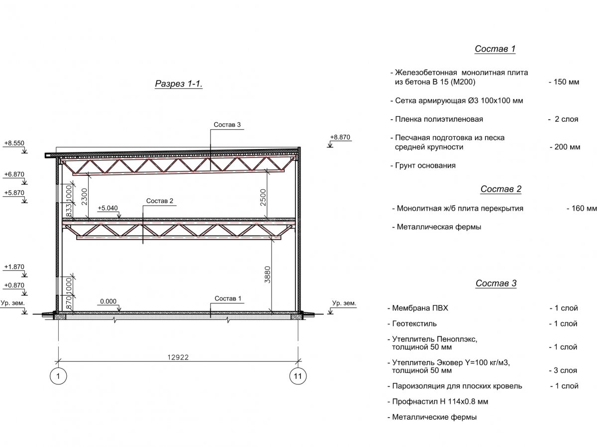 3D визуализация Склад-ангар из сэндвич-панелей - фото 22