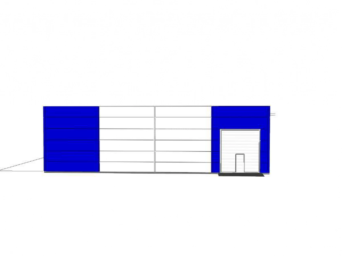 3D визуализация Торговый центр из сэндвич-панелей - фото 4