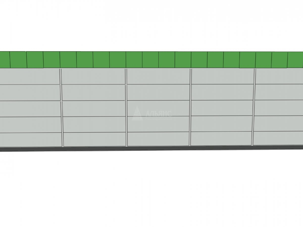 3D визуализация Магазин из сэндвич-панелей - фото 7