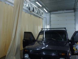 СТО с административными помещениями в г. Котельнич из сэндвич-панелей, построенная компанией Альянс - СТО с административными помещениями в г. Котельнич, СТО с административными помещениями площадью 575 кв.м.